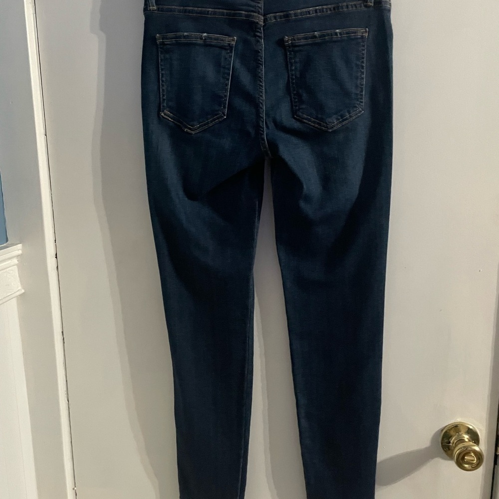 BNWOT SALE! Dark Blue Denim Jeans in size 29 - Picture 3 of 5